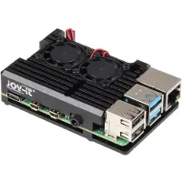 Raspberry Pi Armor Case Block Active, Hülle, Raspberry Pi, Raspberry Pi, Edelstahl, Aluminium, 87 mm
