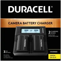 Duracell Dual Ladegerät für DRNEL15/EN-EL15