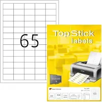 Topstick Etiketter TopStick 38,1x21,2mm (100)