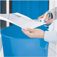 Leitz Papirkurv Leitz Plus 15L WOW blå - (6 stk.)