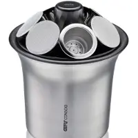 GEFU Kaffeesatzbehälter Conscio Silber