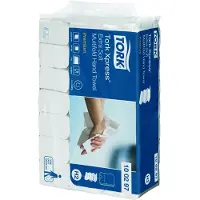 Tork Xpress Extra Soft multifold håndklædeark, Pk med 100 stk, H2, hvid - (21 pak)