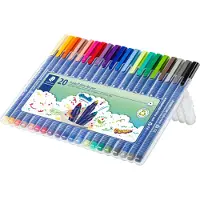 Staedtler Triplus Color 323 Marker Sortiert 20 Einheiten