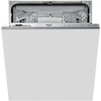 Ariston Hotpoint HI 5030 WEF, Voll integriert, Standardgröße (60 cm), Silber, Tasten, 1,3 m, 1,55 m