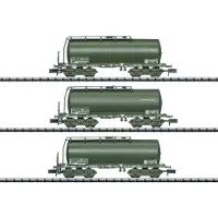 Minitrix N 3er-Set Kesselwagen USTC der DB