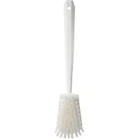 Vikan Hygiene 4186-5 Spülbürste langer Stiel, weiß, harte Fasern, 415m