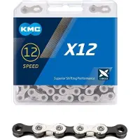 Kmc X-12 Kette 12-fach 126 Glieder silber/schwarz