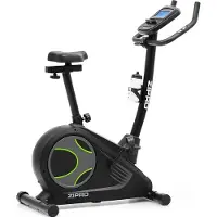 Zipro Ergometer Heimtrainer Flame – Bluetooth Fitnessbike kompatibel mit Kinomap & iConsole+ Elektrischer Widerstand Bis 150kg Belastbar & USB