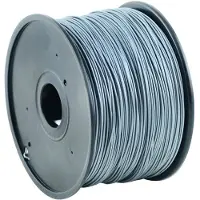 Gembird ABS Filament Silver, 1.75 mm, 1 kg, 1 Stück(e), 1,4 kg