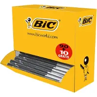BIC M10 Clic, Schwarz, 90 Stück(e), Medium