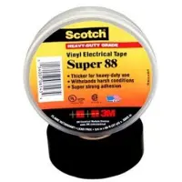 3M Super 88, 1 Stück(e), Schwarz, PVC, UL, CSA, VDA, 20 m, 19 mm