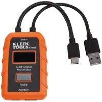 Sonstige Verlage Klein Tools ET920, Digitales Multimeter, Hand-Multimeter, 3 - 20 V, 0,05 - 5 A, IP20, LCD