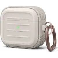 Ginza.se AirPods 3 Armor Case Stione, Hülle, Silikon, Beige