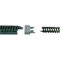 ROKUHAN 7297414 Z Rokuhan spor (med ballast) Skinnesamleled 2 stk