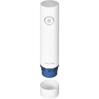 Zwilling Vakuumierer "La-Mer", weiß (weiß, blau), B:4,4cm H:19,45cm T:4,4cm, Vakuumierer, Vakuumierer