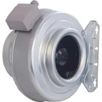 Systemair Kanalventilator K100 XL Sileo med beslag, 50-60 Hz, 230 V, 52-65 W. Luftm?ngde max. 285 m?/h el. 170 m?/h ved 150 Pa og 50 Hz.