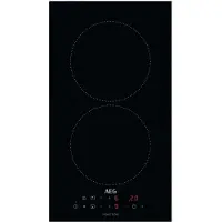 AEG IKB32300CB, Schwarz, Integriert, 30 cm, Zonen-Induktionskochfeld, Glas, 2 Zone(n)