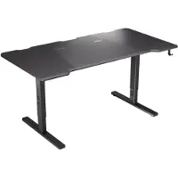 Endorfy Atlas L, Gerade, Rechteckige Form, Stahl, Gaming, Matt, T-Beine
