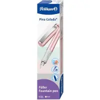 Pelikan Füller Pina Colada rose metallic 1+1 TP/FS blau Faltschachtel