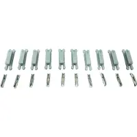 ROKUHAN 7297412 Z Rokuhan spor (med ballast) Skinnesamleled 10 stk