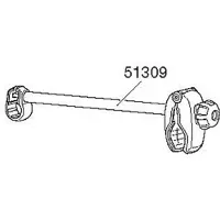 Thule Euroride 943 Bike Arm 25.4 Mm Long 51309 Ersatzteil