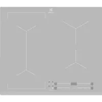 Electrolux EIV63440BS, Silber, Integriert, Zonen-Induktionskochfeld, Glas, 4 Zone(n), 4 Zone(n)