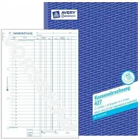 Avery Zweckform Kassenabrechnung Nr. 427