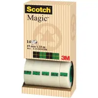 3M Klebeband SCOTCH 810. 19 mm, 3, 14 vnt (-XA004839479)