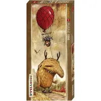 Heye Vertikalpuzzle - Zozoville - Red Ballon 1000 Teile Puzzle -29743