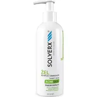 Solverx Akne Hautreinigungs- und Make-up-Entfernungsgel für Gesicht 0,2 l