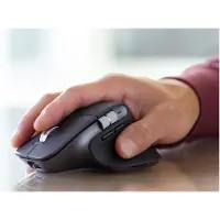 Logitech Maus MX Master 3S, Wireless, Bluetooth, grafit Laser, 200-8000 dpi, 7 Tasten, Bolt, Akku, Business
