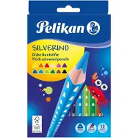 Pelikan Buntstifte triangular Silverino