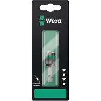 Wera 05073421001, Buchse, 1/4 Zoll, Imperial, 1 Kopf/Köpfe, 1/4 Zoll, Chrom-Vanadium-Stahl, Kunststoff, Stahl
