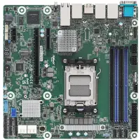 Asrock B650D4U-2L2T/BCM, AMD, Sockel AM5, AMD Ryzen 3, AMD Ryzen 5, DDR5-SDRAM, 32 GB, DIMM