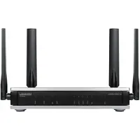 Lancom 1800EF-5G (EU), Schwarz, Silber, Kensington, 1 Lüfter, Extern, SMA, 2 dBi