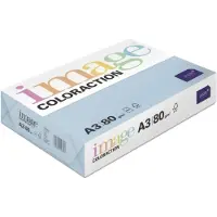 Image Coloraction Kopipapir Coloraction A3 80g Iceberg Pale Icy Blue 500ark/pkt - (500 ark pr. pakke)