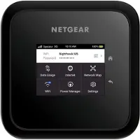 Netgear Nighthawk M6 (MR6150), 5G Router Sim-Karte WiFi 6, Tragbarer 5G LTE Modem Router, Mobiler WLAN Sim Karten Router für zu Hause, 4G/5G Hotspot,