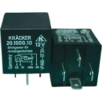Kräcker 20.1000.10 Kfz-Relais 12 V/DC 20 A 1 Schliesser