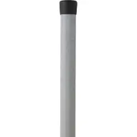 Vikan Hygiene 2977 Teleskopgriff aus grauem Fiberglas, 188-600cm, ø34mm