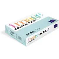 Image Coloraction Kopipapir Image Coloraction A4 80g Lagoon Pale Blue 500ark/pkt - (500 ark pr. pakke)