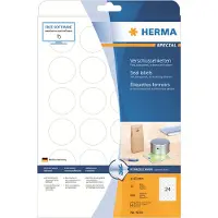 Herma Verschluss-Etiketten Nr. 4236 auf DIN A4-Blättern, 600 Etiketten, 25 Bogen