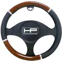 HP Autozubehör Lenkradbezug (Ø x H) 39 cm x 4 cm Polyurethan (PU) 3-farbig, Sch