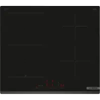 Bosch | PVS63KHC1Z Serie 6 | Induktionskochfeld | 4 Brenner/Kochzonen | Touchpanel | Timer | Schwarz