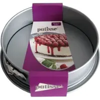 Patisse Springform mit auslaufsicherem Boden 22 cm Stahl silber