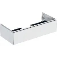Geberit Waschtischunterschrank One 103,6x50,4x47cm, w/lack. ma, 1 Laden