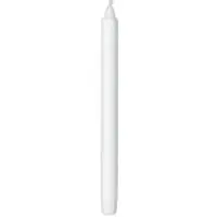Multi Kronelys Ø22x250 mm Ren stearin Hvid,4 pk x 30 Stk/krt