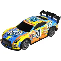 Toymax - Champion GT9 w/light R/C 1:22, 27MHz - Yellow/Blue (471250)