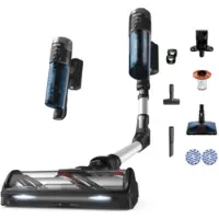 Tefal TY9AC, 2-in-1-Stabstaubsauger, Beutellos, Schwarz, Blau, Trocken&Nass, Filterung, 90 dB