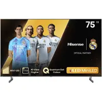 Hisense 75U6NQ Fernseher 75Zoll 4K VIDAA Game Mode Plus Dolby Atmos 4K Mini LED