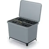 Prosperplast 4x10l Systema 56x39x41 Cm Recyclingbehälter